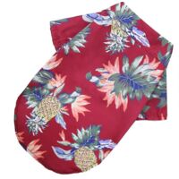 T-shirt pour chien, chat et chiot à imprimé ananas, ajustable