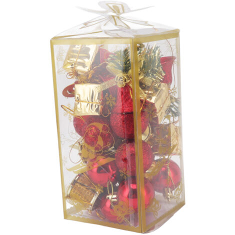Lot de 32 décorations de sapin de Noël à suspendre à une porte, décoration d'intérieur pour fête et bricolage (1/5)