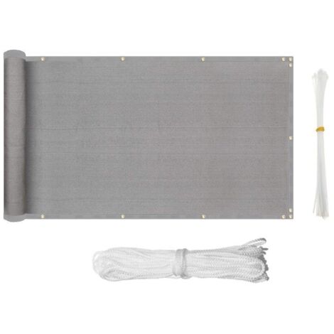 Filet d'ombrage pour balcon, protection intempéries, pare-brise jardin et terrasse (1/5)