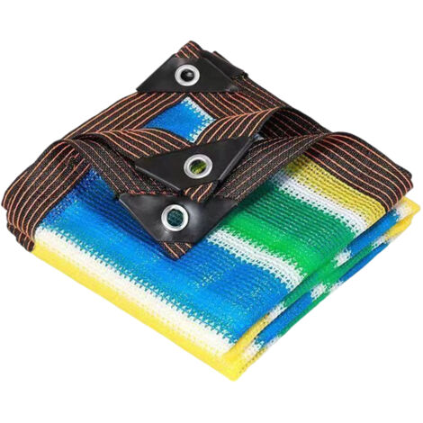Voile d'ombrage extérieure maille, imperméable et respirante, anti-UV, pour terrasse et jardin (1/5)