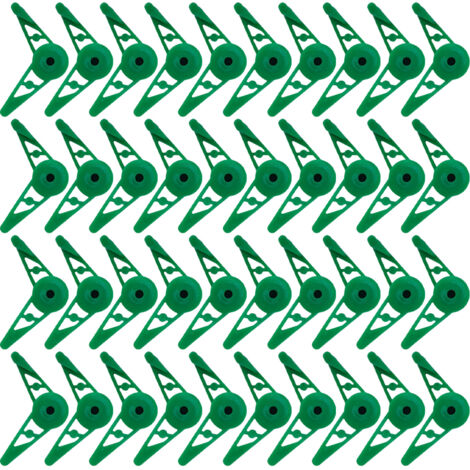 Lot de 60 pinces à plantes réglables 360°, pour tiges et entraînement faible stress (1/5)