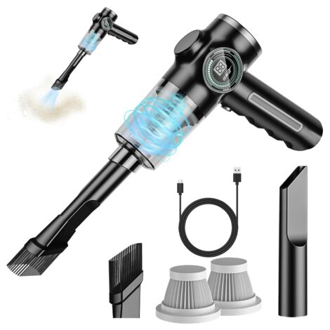 Aspirateur - version améliorée avec affichage puissance, double filtre noir encre. (1/5)