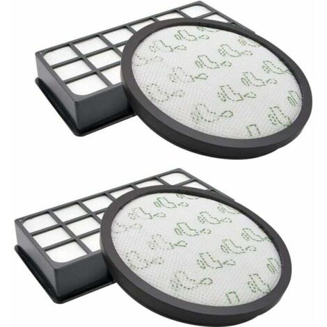 Filtres de remplacement pour aspirateur Rowenta RO7611 RO7634 RO7623, 2 ensembles. Assurent une filtration performante et une longue durée de vie. (1/5)