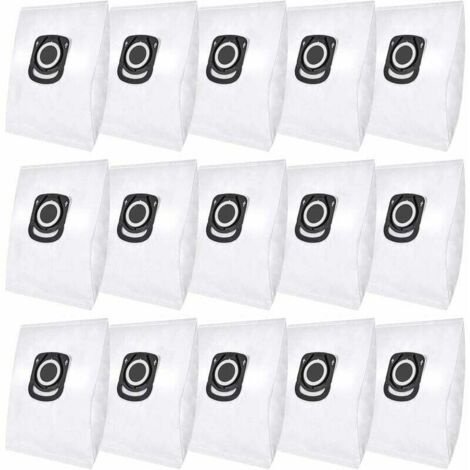 15 sacs à poussière de rechange pour Rowenta Hygiene+ ZR200520 ZR200720 Swirl R39. Compatibles avec Rowenta Compact Power, X-Trem Power & Silence Force (modèles RO64xx RO63xx RO68xx RO39xx). (1/5)