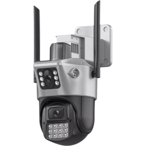 Caméra de surveillance extérieure 4K 8MP - WiFi IP sans fil - Vision nocturne - Résistant aux intempéries - Nouveau modèle haute définition pour sécurité optimale (1/5)