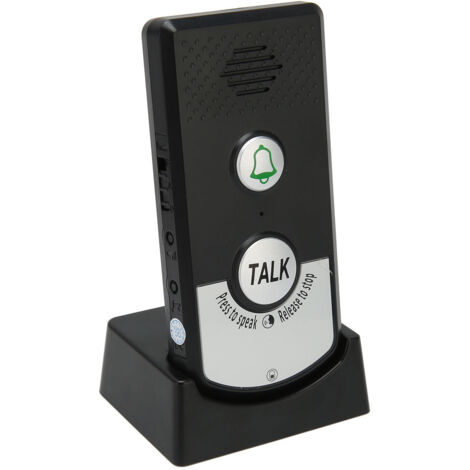 Interphone sans fil avec sonnette - Pénétration du signal optimale - Convient pour maison, hôtel, usine, hôpital - Interface utilisateur intuitive et installation simple (1/5)