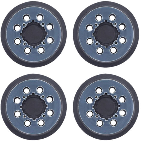 4 patins ponçage 125mm 8 trous - Compatible DeWalt DWE6423/DW420 - Remplacement direct - RSP54 équivalent (1/5)