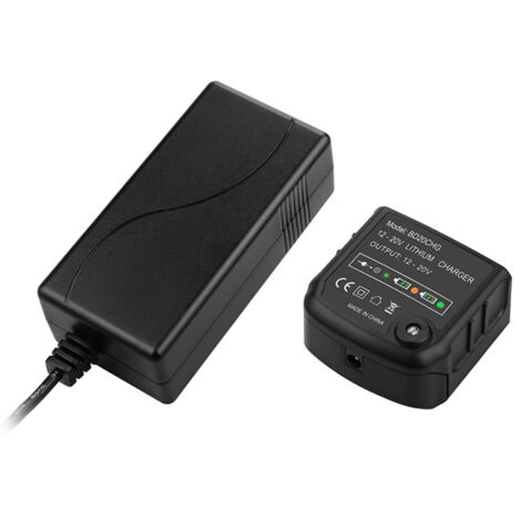 Chargeur pour Black & Decker LCS1620 20V - Compatible batteries 14.4V 18V 20V LBXR20 - Lithium-ion (1/5)