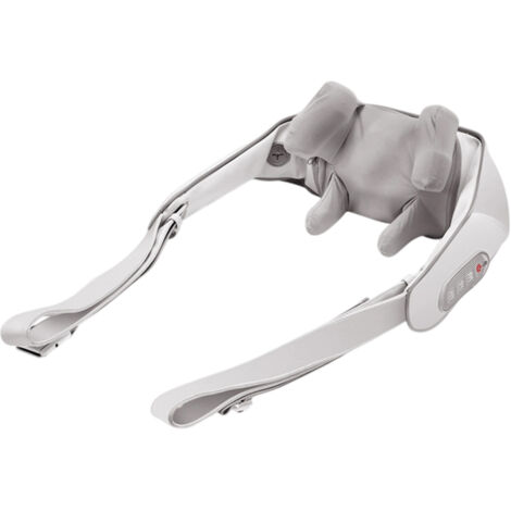 Masseur trapèze cervical - Chauffage compression épaules - Châle massage maison - Sans balais (1/5)