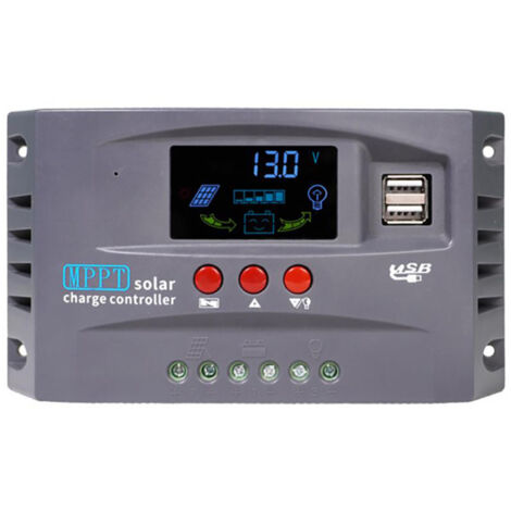 Contrôleur de Charge Solaire 50A, Détection Auto 12V/24V (1/5)