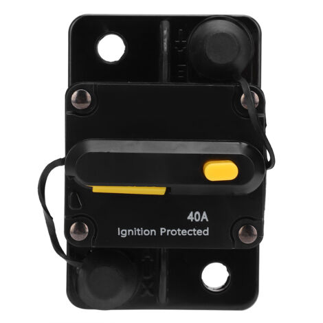 Disjoncteur Auto-Réarmable 40A DC12-42V avec Capot Étanche, Disconnecteur Électrique (1/5)