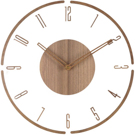 Horloge Murale Design "Tasse de Café" - Grande Taille pour Décoration de Maison, Bureau, Cuisine, Salle de Classe - Mouvement Classique (1/5)