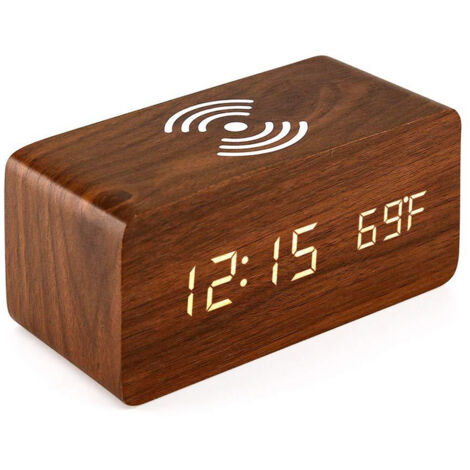 Horloge Murale Luminescente 12 Pouces (30cm) - Brillante dans le Noir - Silencieuse à Quartz - Décoration pour Bureau ou Maison (1/5)