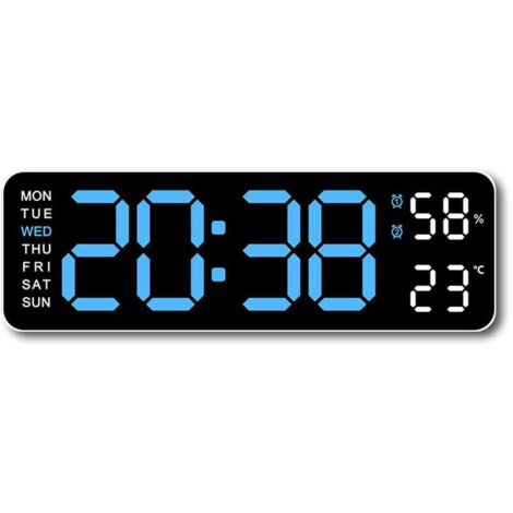 Lampe Réveil pour Enfants avec Simulateur de Lever/Coucher de Soleil - LED Tactile, Radio Réveil, Enregistrement, Veilleuse (30 Niveaux, 8 Sons), Snooze, Port USB (1/5)