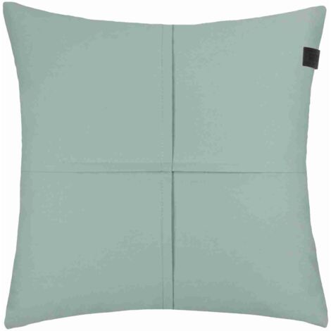 SCHÖNER WOHNEN Zierkissenhülle ohne Füllung SOFT - 1 Stück 38x38 cm, Lindgrün