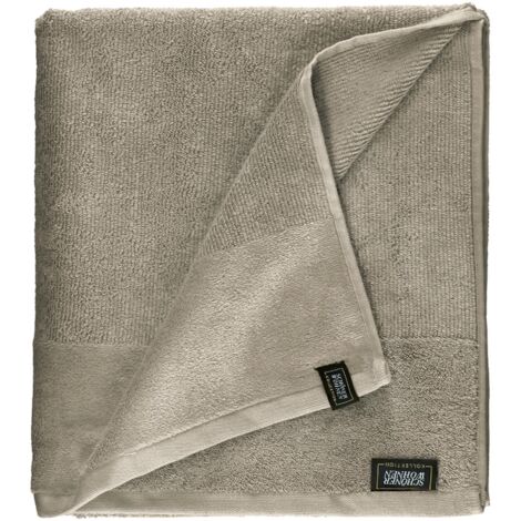 SCHÖNER WOHNEN Badetuch SENSE - 1 Stück 100x150 cm, Sand
