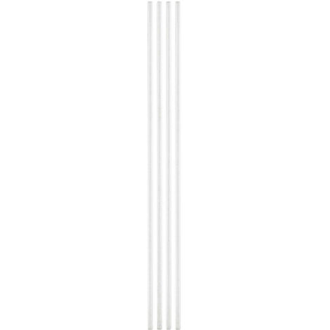 Selbstklebende Wandfliesen x4, 0,68x45,72cm - Smart Tiles Smart Edge Brillo Klebefliesen 3D Fliesenaufkleber für Bad & Küche