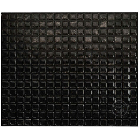 Selbstklebende Wandfliesen x4, 29,34x24,49cm - Smart Tiles Minimo Nero Klebefliesen 3D Fliesenaufkleber für Bad & Küche