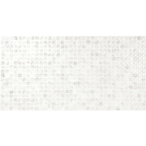 Selbstklebende Wandfliesen x2 XL, 57,3 x 29,41 cm - Smart Tiles Blok Minimo Klebefliesen 3D Fliesenaufkleber für Bad & Küche