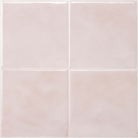 Selbstklebende Wandfliesen x4, 22,86x22,86cm - Smart Tiles Zellige Temera Klebefliesen 3D Fliesenaufkleber für Bad & Küche