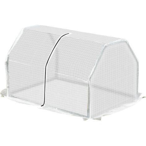 Petite Serre de Jardin Portable, Folie Renforcée Verte, 99x71x60 cm, Parfaite pour Légumes, Fleurs et Culture Extérieure