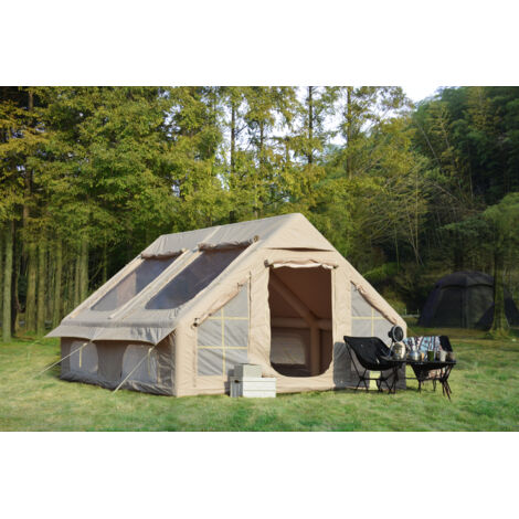 Grande maison gonflable équipée d’une tente, idéale pour enfants, amusante et sécurisée pour jouer à l’intérieur ou à l’extérieur