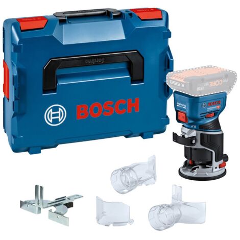Bosch GKF 18V-8 Affleureuse sans-fil bleue compacte