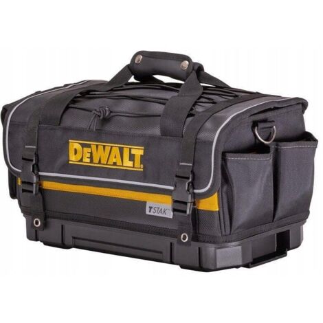 Dewalt – Sac à outils en nylon 600/1200D – Base en plastique moulé imperméable – Capacité jusqu'à 30 kg – Poches intérieures et extérieures