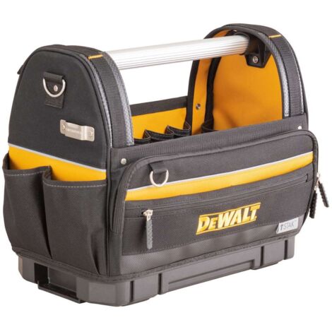 Dewalt – Sac de transport TSTAK 45x25x35 cm – Nylon 1200D résistant – Base imperméable – Capacité 30 kg – Poignée aluminium rembourrée