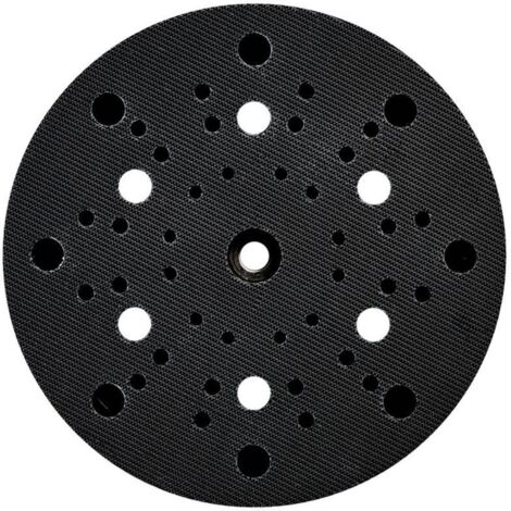 Metabo – Plateau abrasif multi-hole 150 mm 630262000 – Dureté moyenne – Pour SXE 450 TurboTec et SXE 3150 – Fixation velcro rapide