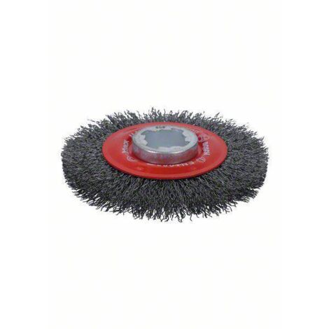 BOSCH PROFESSIONAL 2608620732 BROSSE À DISQUE AVEC FIL ONDULÉ CLEAN (POUR MÉTAL, X-LOCK, Ø 115 MM, ÉPAISSEUR 0,3 MM)