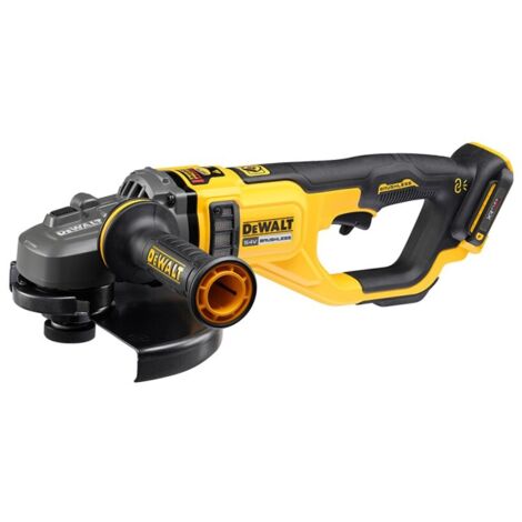 Dewalt – Meuleuse d'angle 54V 230mm – Moteur sans balais – Vitesse 6000 tr/min – Pour métal et béton – DCG460N