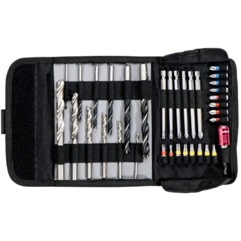 Metabo – Assortiment d'embouts 35 pièces – Embouts S2 25/89mm – Forets HSS-G Ø 3/4/5/6/8/10mm – Pour perceuses et visseuses (1/7)