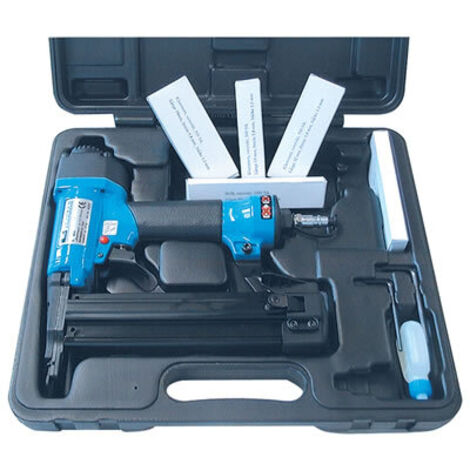 Güde – Agrafeuse et cloueur pneumatique 40mm – Pression max 6 bars – Sécurité gâchette – Poignée isolée pour usage intensif