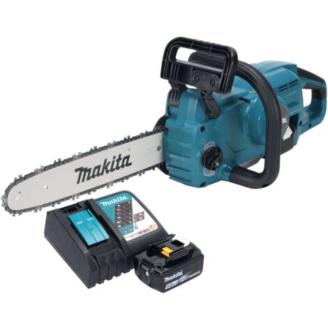 Tronçonneuse à chaîne sans fil 18V (1x5.0Ah) 35 cm - MAKITA DUC357RTX3 (1/5)