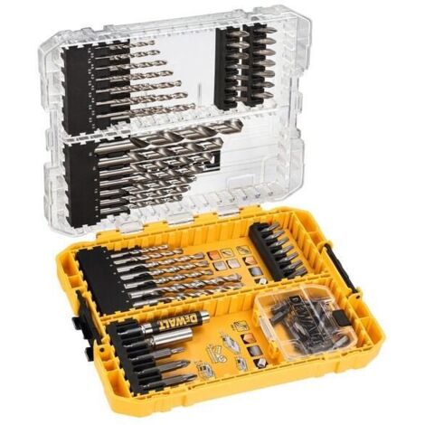 DeWalt DT70761-QZ Coffret 72 pièces forets et embouts