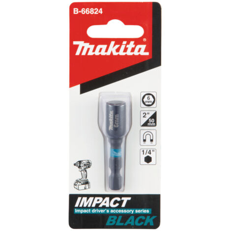 MAKITA B-66824 Clé à douille magnétique 6x50 BLACK SERIES