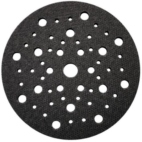Metabo – Plateau intermédiaire auto-agrippant 630260000 pour ponceuse SXE 150 – Diamètre 150mm – Perforé pour feuilles abrasives à 8 trous