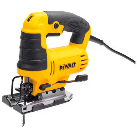 Dewalt – Scie sauteuse 650W – Vitesse 500-3200 tr/min – Capacité de coupe 85 mm bois, 20 mm aluminium – Poignée ergonomique pour confort - DWE349-QS