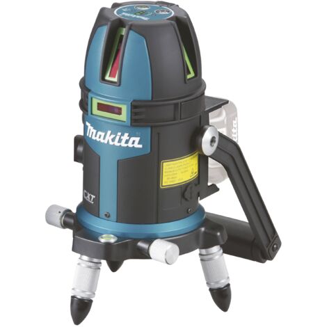 Makita – Laser multi lignes sans fil vert 12 V – SK312GDZ – 3 lignes verticales et 1 horizontale – Portée 20 m – Classe 2 – Technologie XPT