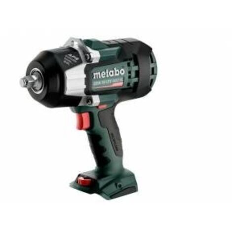 Metabo – Boulonneuse à chocs 18V – Couple 1450 Nm – Moteur Brushless – 12 vitesses – Compatible avec batteries 18V – 602401840