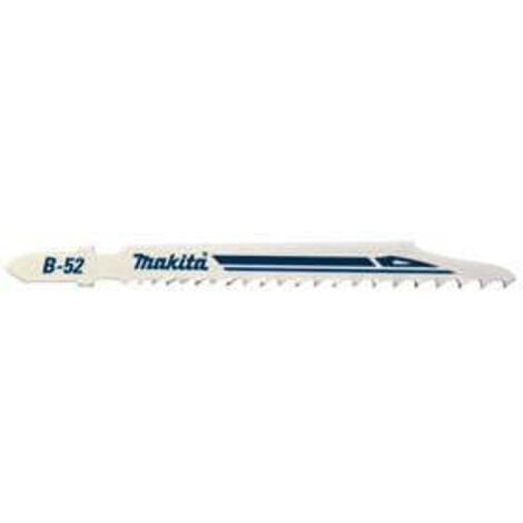 MAKITA B-06482 LOT DE 5 LAMES UNIVERSELLES (B52) POUR SCIE SAUTEUSE