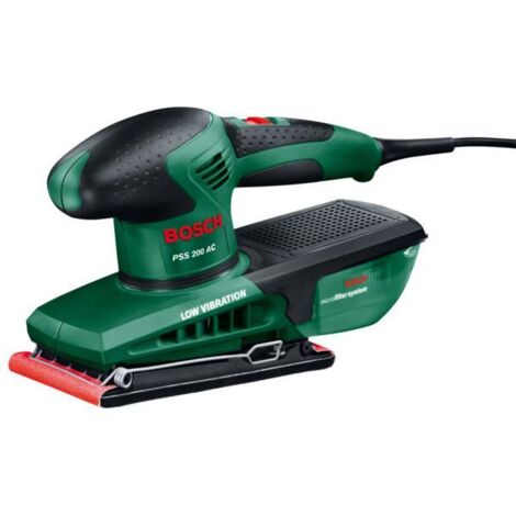 Bosch – Ponceuse orbitale 200W – Plateau 92x182mm – 24000 osc/min – Pour bois, métal et plâtre – Moteur léger anti-vibration (1/10)