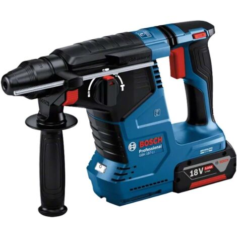 Bosch – Marteau perforateur sans fil 18V – Force d'impact 2,4 J – SDS-Plus pour changement rapide – Pour béton armé – 611923020 (1/3)