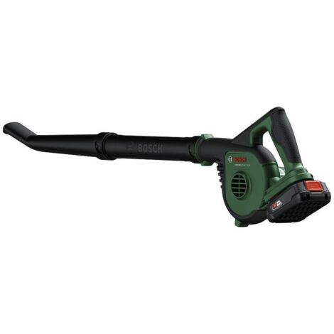 Bosch – Souffleur à batterie 18V – Vitesse de soufflage max 245 km/h – 2 vitesses – Ventilateur centrifuge pour saleté tenace