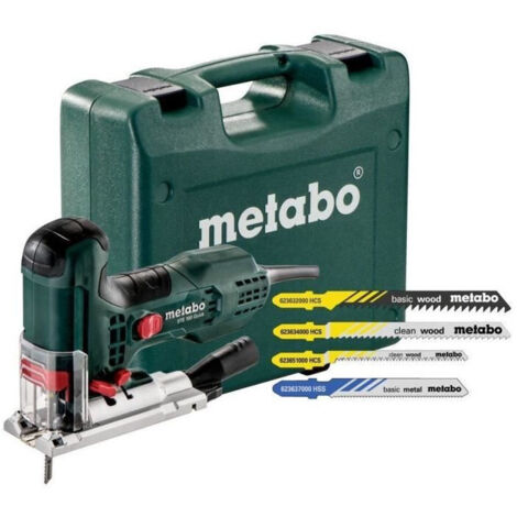 Metabo – Scie sauteuse électrique 710W – Profondeur de coupe 100mm – Vitesse réglable 1000-3100/min – Dispositif pendulaire – 601100900 (1/10)