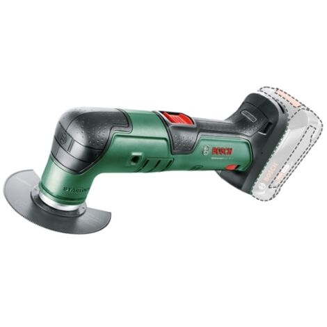 Bosch – Outil multifonction 18V – Système de fixation magnétique – Vitesse 10 000-19 000 oscillations/min – Pour découpe bois et métal - 18V-32