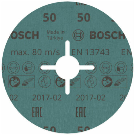 Bosch PRO R780 Disque fibre 125 mm G50 - 2608621611 (1/5)