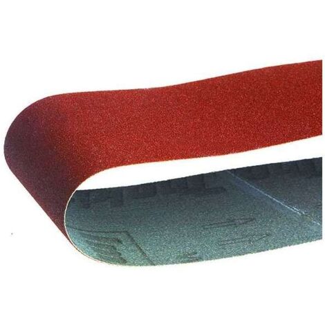 Makita – P37150 Bande abrasive de ponceuse 76 x 457 mm – Grain 240 – Lot de 5 – Pour finitions sur bois et métal