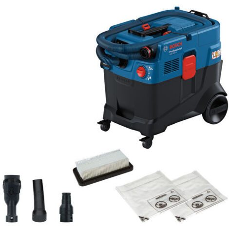 Aspirateur professionnel sec-humide 1200 W – Dépression 240 mbars – Capacité 28 L – Système de nettoyage automatique du filtre AFC – Amica - GAS 400 A